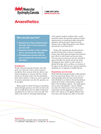 Anaesthetics guide