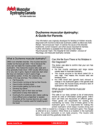 Duchenne Muscular Dystrophy: A Guide for Parents