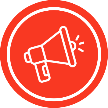 Icon of a megaphone.